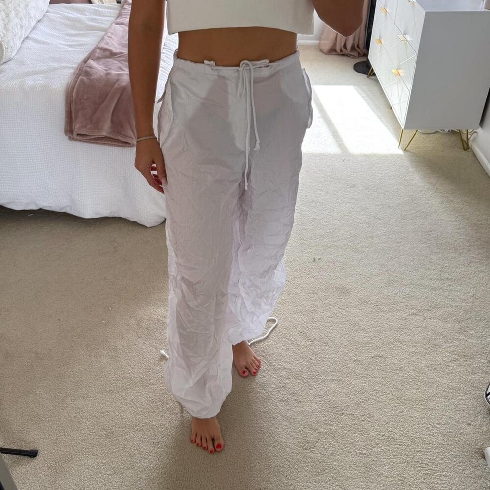 Motel Women's White Trousers